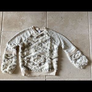 Warm sweater, designer type ,Anthropology, XS